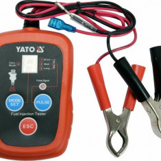 YATO Tester electronic injectoare, pentru motoarele pe benzina, LCD
