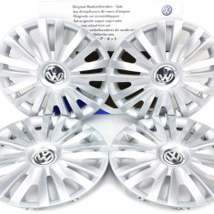 Set 4 Buc Capace Roti Oe Volkswagen Golf 5 2003-2009 15&quot; 5K0071455