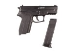 Pistol airsoft CO2 replica SIG SAUER 2022, cu 4000 ,10 rezervoare CO2