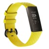 Curea Bratara Edman pentru Fitbit Charge 3 / 4, marimea L, Galben