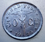 7.624 BELGIA 50 CENTIMES 1923 BELGIE
