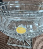 Fructiera-Cristal de Bohemia Cehoslovacia