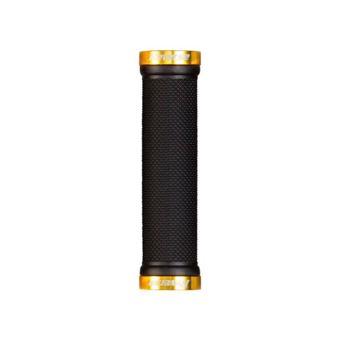 Mansoane Reverse Classic Lock On 130/29mm, Negru-Auriu Ultimate FactoryBikes