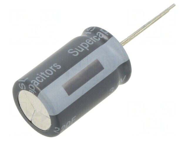 Supercondensator 220F 3.8V &Oslash;16.5x27mm