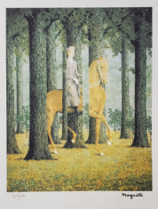 Rene Magritte (1898-1967) - El poder blanco, 1965 foto