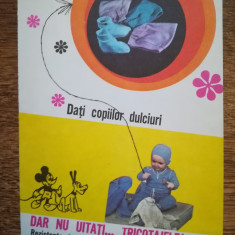 1974 Reclamă Fabrica de Tricotaje 1 IUNIE Timisoara, comunism, moda 19x12,5