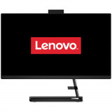 Sistem Desktop PC All-in-One Lenovo IdeaCentre 3 27IAP7, 27&quot;, Full HD, Intel Core i5-12450H, 8GB RAM, 512GB SSD, No OS, Intel Iris Xe Graphics, Negru