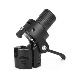Suport pliabil pentru scuter din aliaj de aluminiu cu șurub de blocare, c&acirc;rlig și connector metalic, tijă de pliere pentru scuter