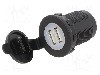 Alimentare auto, conector plat 6,3mm, neagra, SCI - A13-194B2-BB3