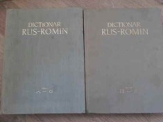 DICTIONAR RUS-ROMAN VOL.1-2 (A-Z)-EMIL PETROVICI SI COLAB.-273961