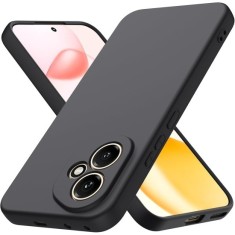 Husa Soft Touch, slim, ALC Mobile, anti soc, compatibila cu Honor 400 5G, Negru Tpu