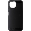 Husa tip capac spate Carbon silicon neagra pentru Xiaomi Mi 11 Lite, 11 Lite 5G NE