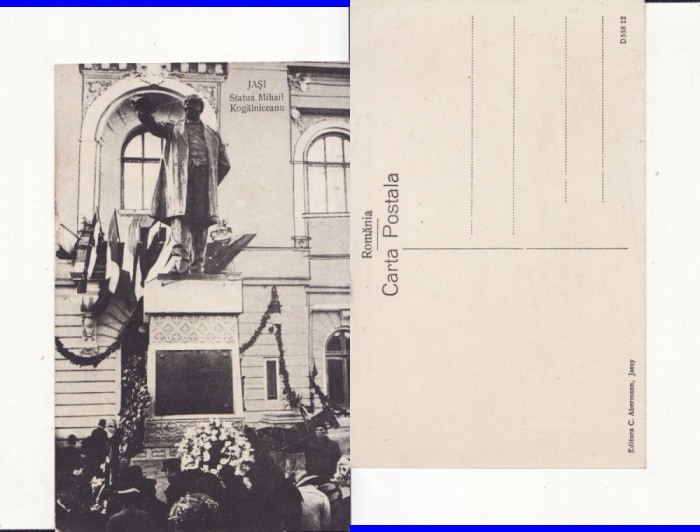 Iasi-Statuia Mihail Kogalniceanu-rara
