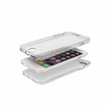 Husa protectie pentru iPhone 7+ ultra slim TPU fata-spate transparent, MyStyle