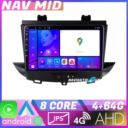Navigatie Opel Grandland X Crossland X 2016-2020 Octa Core EDOTEC-LITE Android Ecran 720P Octa Core 4+64 Carplay Android auto CarStore Technology