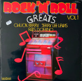 Vinil CHUCK Berry ; JERRY LEWIS ; Domino &ndash; Rock &#039;N&#039; Roll Greats Vol 1 (VG+), Rock and Roll