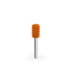 Biax sculptura lemn SABURR - Cap cilindric 6,4 mm fața activă, Granulatie Saburr FOARTE ASPRA - PORTOCALIE