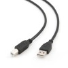 Cablu Gembird USB-C la USB-B 3A 1.8 M negru