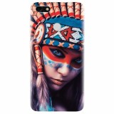 Husa silicon pentru Huawei Y6 Pro 2017, Attractive Girl Model
