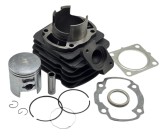 Kit cilindru set motor scuter pentru Honda Bali SFX SXR SGX SH Scoopy 80cc 2T 47mm racire aer , TM Motorcycle Parts , Bali 80 , Bolt 12mm