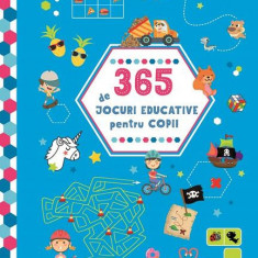 365 de jocuri educative pentru copii (7 ani +) - Paperback brosat - Ballon Media - Paralela 45 educațional