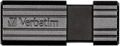 MEMORIE USB VERBATIM PINSTRIPE 16GB USB 2.0 NEGRU &amp;quot;49063&amp;quot; (TIMBRU VERDE 0.03 LEI) foto