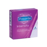 Prezervative - Pasante Intensitate Prezervative cu Textura - 3 bucati, Pasante Healthcare Ltd