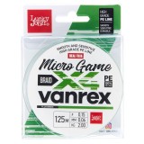 Fir Lucky John Vanrex MICRO GAME х4 Fluo Green 0,06mm/125m
