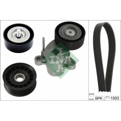 Set curea transmisie Ford B-Max (Jk), B-Max Van (Jk), C-Max 2 (Dxa/Cb7, C-Max 2 Van, Ecosport, Fiesta 6 (Cb1, Fiesta 6 Van, Fiesta 7 (Hj, Fiesta 7 Va foto