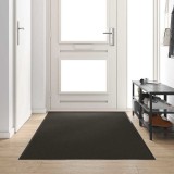 vidaXL Covoraș de intrare Altele Negru 120 x 250 cm Poliamidă și PVC 4100717