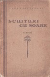 1485SPN Eugen Jebeleanu, Schituri cu soare, versuri, fără an, cu dedicația olografă a autorului din anul 1929, Brașov