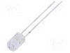 Dioda LED, 5mm, alb rece, 1120...1560mcd, 15mA, 12...15V, OPTOSUPPLY - OSW5DK5GA1B-12V