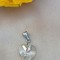 PANDANTIV VINTAGE MICUT CU ARGINT 925 SI CRISTAL STRALUCITOR