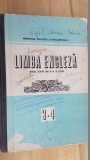 Limba engleza. Manual pentru anii III-IV de studiu