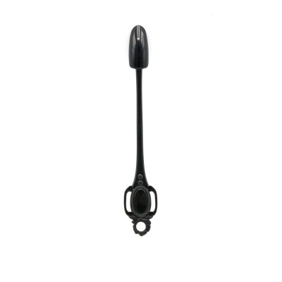 Tipsuri ovale pentru exersat cu inel set 24 - Black foto