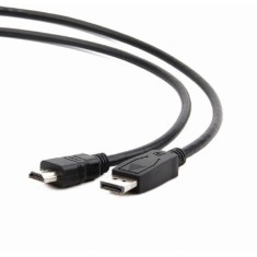 Cablu video DisplayPort (T) la HDMI (T), 4K, 1.8m, Black