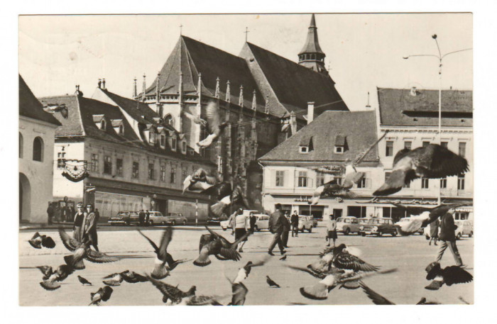 CPIB 20423 CARTE POSTALA - BRASOV. PIATA &quot;23 AUGUST&quot;