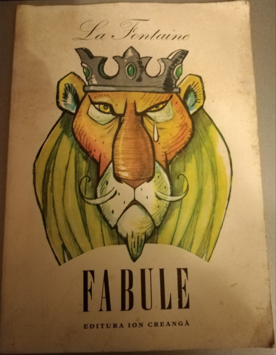 LA FONTAINE - Fabule - EUGEN TARU (ilustratii) - 1980