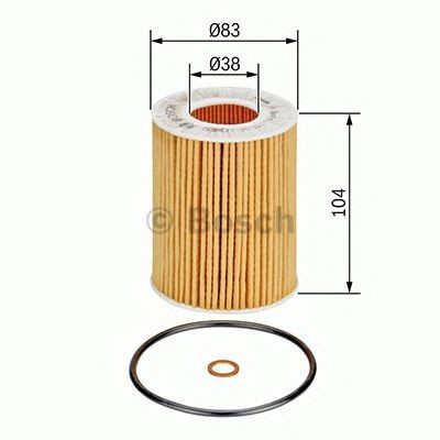 Filtru ulei BMW X3 (E83) (2004 - 2011) BOSCH 1 457 437 003 foto