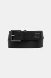 Armani Exchange curea de piele culoarea negru, XM001698 AF17390
