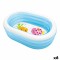Piscină Gonflabilă pentru Copii Intex Oval Albastru Alb 230 L 163 x 46 x 107 cm (6 Unități)