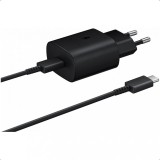 Incarcator Retea cu Cablu USB-C pentru Samsung EP-TA800B + DA705BBE 25W 3A 1 x USB-C Negru