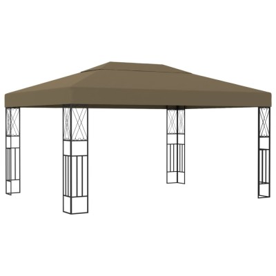 Pavilion, gri taupe, 3 x 4 m, material textil foto