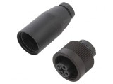 Conector Circular Mufă Mamă 4 Pini RD24 Neecranat