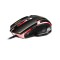 Mouse pentru jocuri cu iluminare LED, 6 butoane, design ergonomic, negru