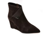 Botine elegante EPICA maro, M152B, din piele intoarsa