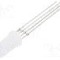 Dioda LED 5mm, RGB, plat, 1.8...2.6/2.8...3.6/2.8...3.6V, OPTOSUPPLY - OSTAMC5TE2A