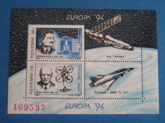 A11 TX3 6 - 1994 - Europa 94 - colita dantelata