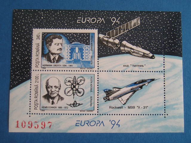 A11 TX3 6 - 1994 - Europa 94 - colita dantelata