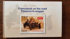 Album timbre Italia - Francobolli on the road 40 pag. stare impecabila foto